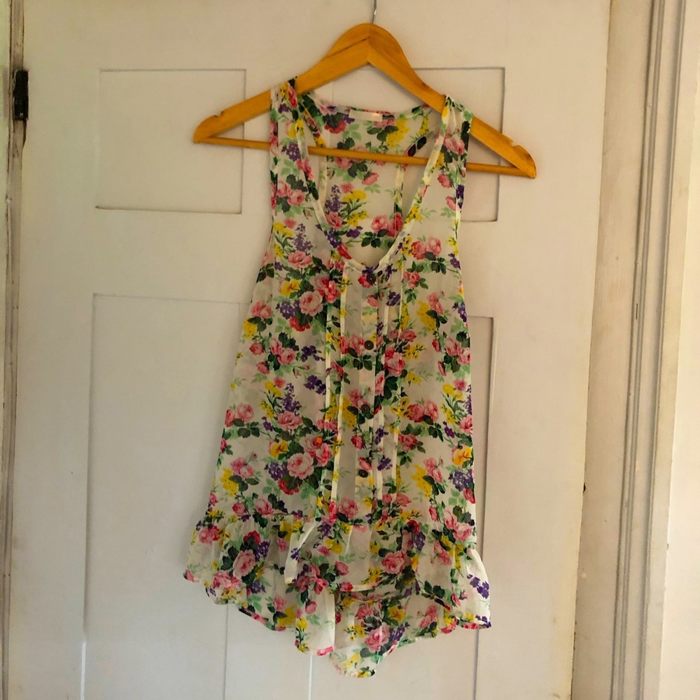 Floral blouse